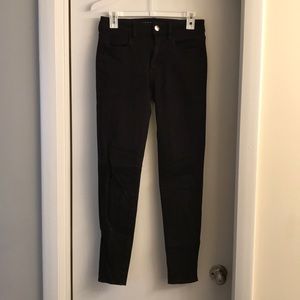 Black AE jeggings